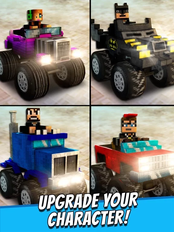 Изображение игры: Monster Truck World Survival Endless Game