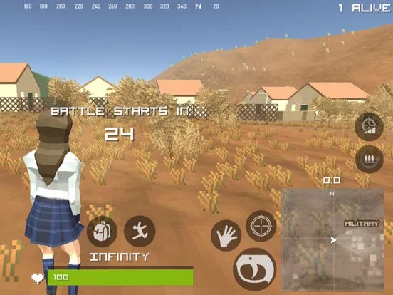 Изображение игры: Fortcraft Battle Royale