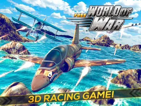 Изображение игры: World of War | Fight the Enemy Airplane For a Free Flight