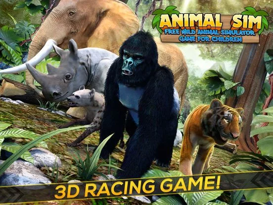 Изображение игры: Animal SIM . Wild Animal Simulator Game Free