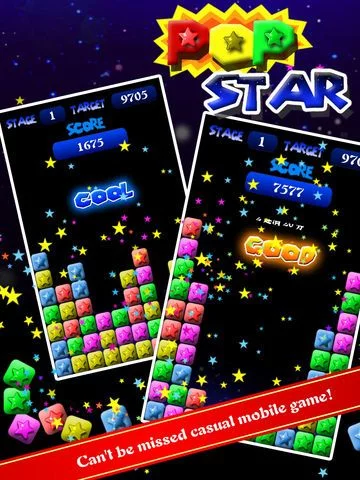 Изображение игры: PopStar!-stars crush