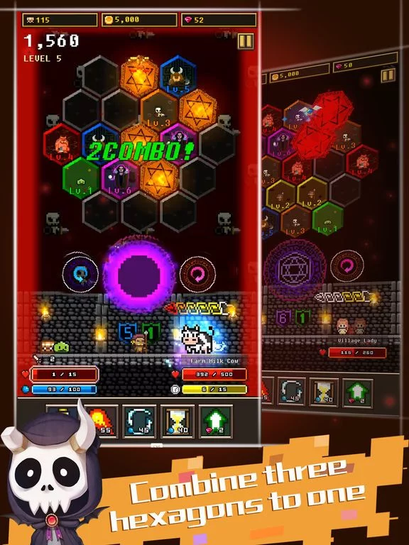 Изображение игры: Hexagon Dungeon