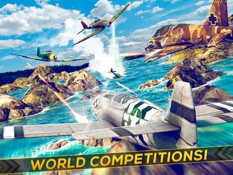 Изображение игры: World of War | Fight the Enemy Airplane For a Free Flight