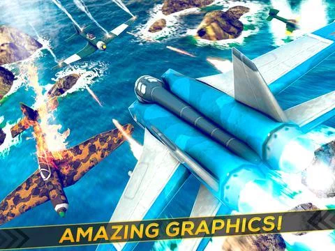 Изображение игры: World of War | Fight the Enemy Airplane For a Free Flight