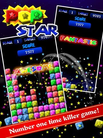 Изображение игры: PopStar!-stars crush