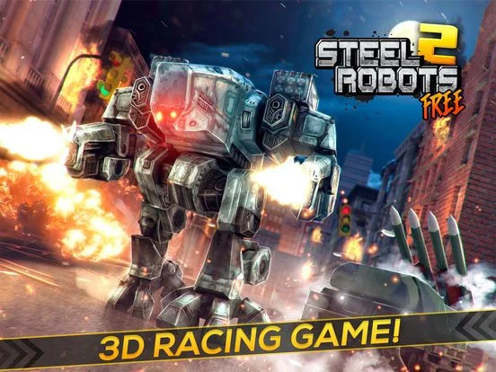Изображение игры: Steel Robots 2 . War Robot Fighting Game vs Tanks