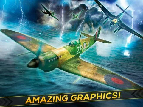 Изображение игры: Aces of The Iron Battle: Storm Gamblers In Sky - Free WW2 Planes Game