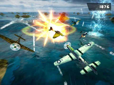 Изображение игры: Aces of The Iron Battle: Storm Gamblers In Sky - Free WW2 Planes Game