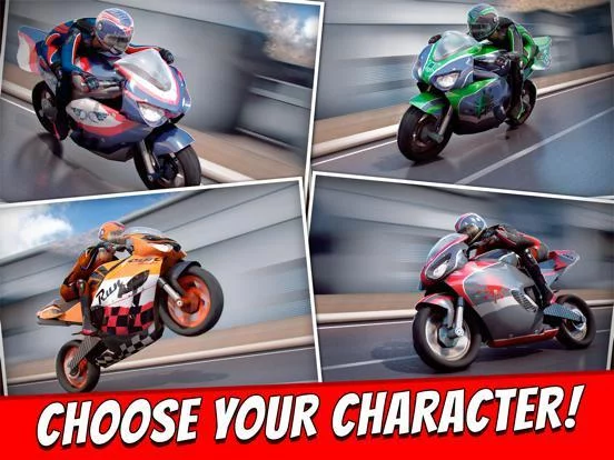 Изображение игры: Motorbike Driving: Real Motor Bike GP Simulator