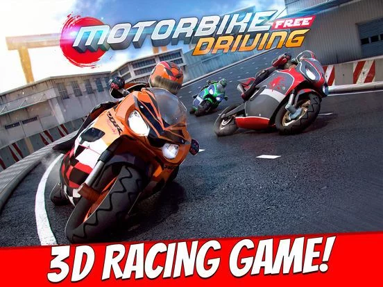 Изображение игры: Motorbike Driving: Real Motor Bike GP Simulator