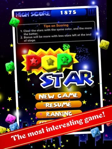 Изображение игры: PopStar! Lite