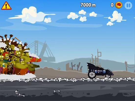 Изображение игры: Zombie Road Trip!