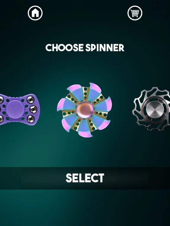Изображение игры: Fidget Spinner - The Spin Simulator Pro