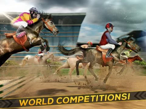 Изображение игры: Frenzy Horse Racing Free . My Champions Jumping Races Simulator Games
