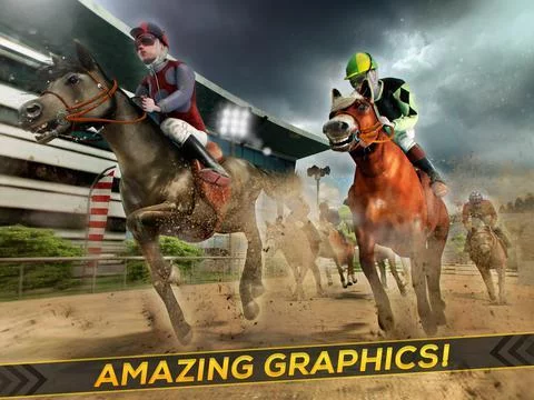 Изображение игры: Frenzy Horse Racing Free . My Champions Jumping Races Simulator Games