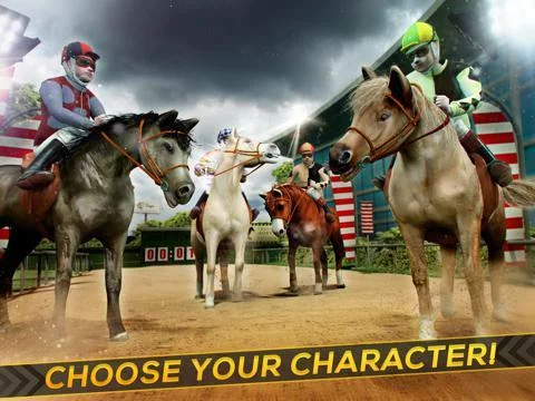 Изображение игры: Frenzy Horse Racing Free . My Champions Jumping Races Simulator Games