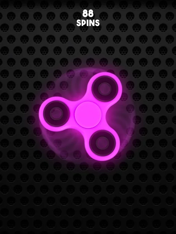 Изображение игры: Fidget Spinner - The Spin Simulator Glow