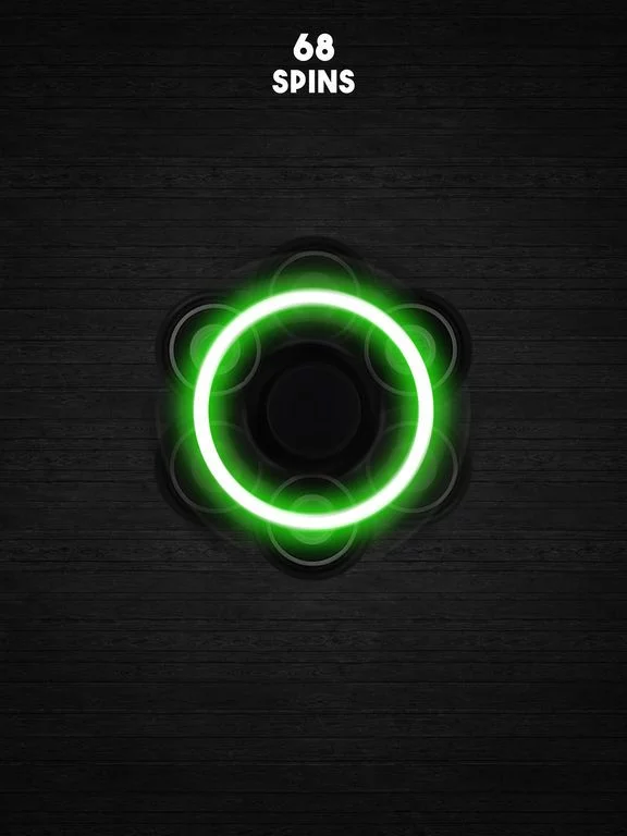 Изображение игры: Fidget Spinner - The Spin Simulator Glow