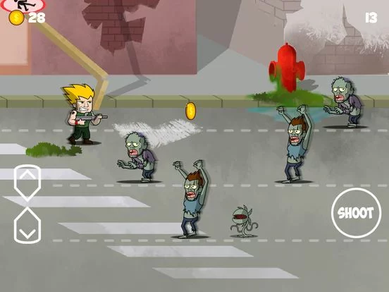Изображение игры: Zombies Run the Streets
