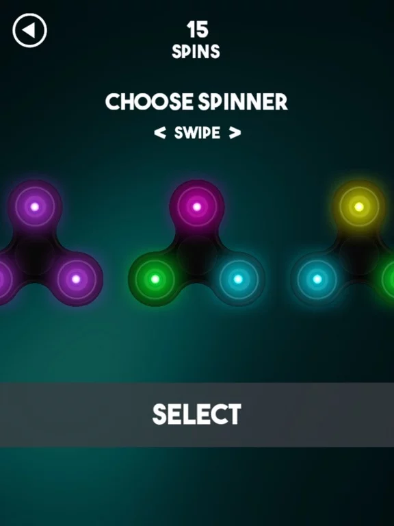 Изображение игры: Fidget Spinner - The Spin Simulator Glow