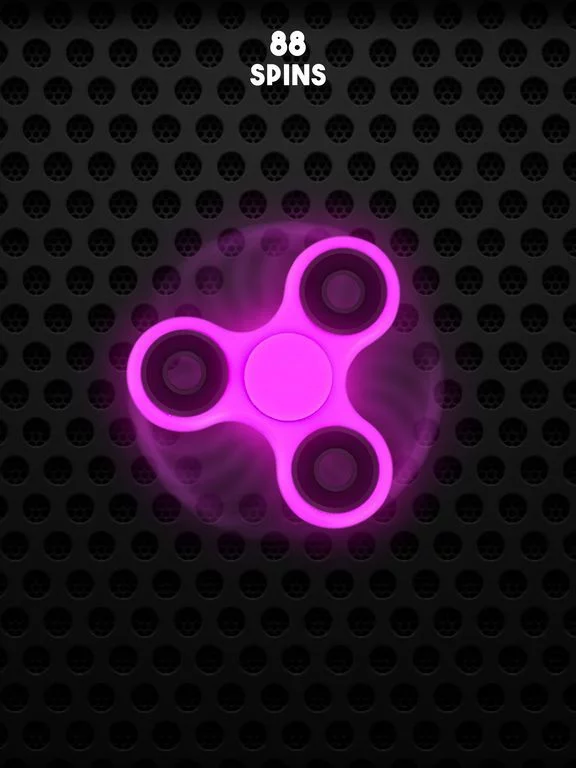 Изображение игры: Fidget Spinner - The Spin Simulator Glow