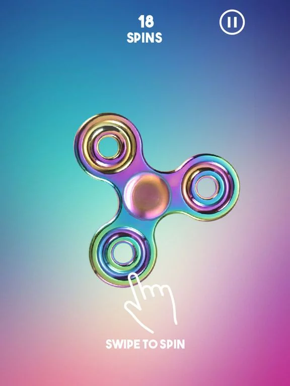 Изображение игры: Fidget Spinner Toy Simulator