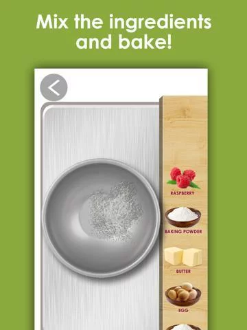 Изображение игры: Make A Cupcake - A Virtual Dessert Baking Maker Game For Kids & Adults HD Free