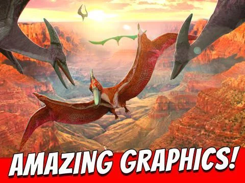 Изображение игры: World Wild Jurassic . Dinosaur Simulator Racing Game Free 3D
