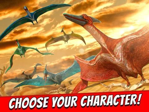 Изображение игры: World Wild Jurassic . Dinosaur Simulator Racing Game Free 3D
