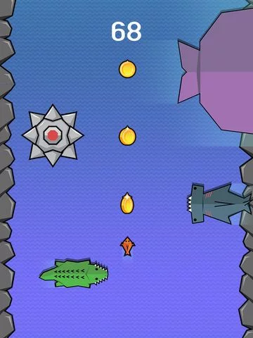 Изображение игры: Move the Fish - Arcade Fish On The Run