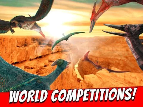 Изображение игры: World Wild Jurassic . Dinosaur Simulator Racing Game Free 3D