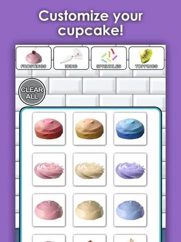 Изображение игры: Cupcake Bakery - A Virtual Dessert Baking Game For Kids & Adults HD Free