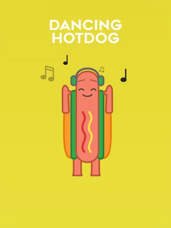 Изображение игры: Dancing Hotdog - The Hot Dog Game