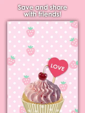 Изображение игры: Cupcake Bakery - A Virtual Dessert Baking Game For Kids & Adults HD Free