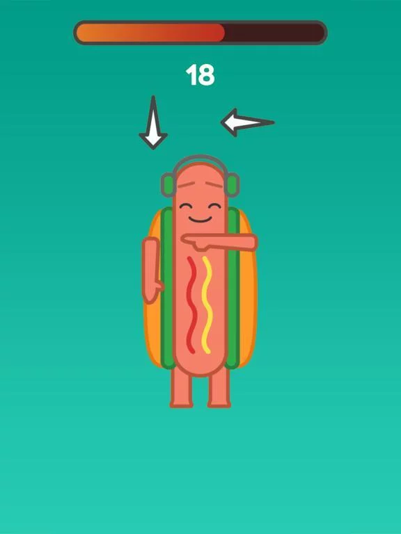 Изображение игры: Dancing Hotdog - The Hot Dog Game
