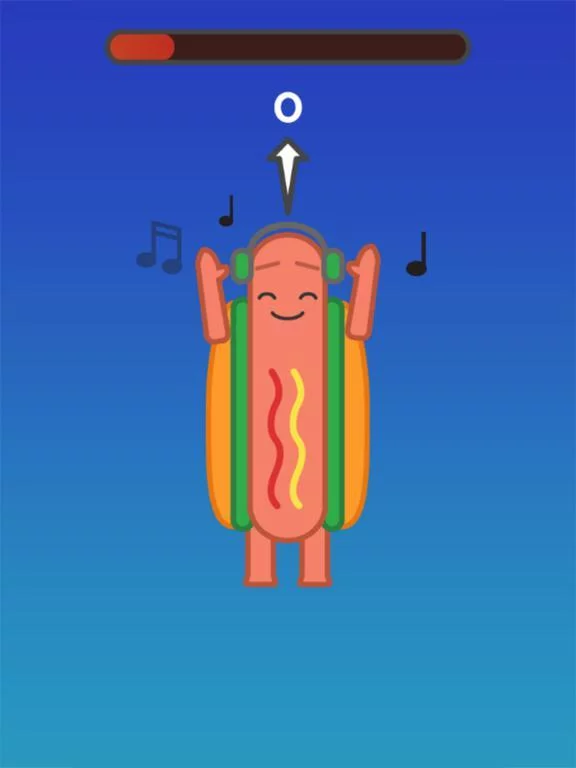 Изображение игры: Dancing Hotdog - The Hot Dog Game