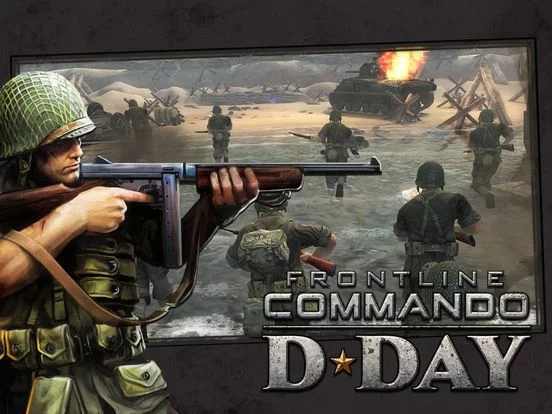 Изображение игры: Frontline Commando: D-Day