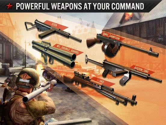 Изображение игры: Frontline Commando: WW2 Shooter