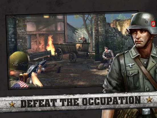 Изображение игры: Frontline Commando: D-Day