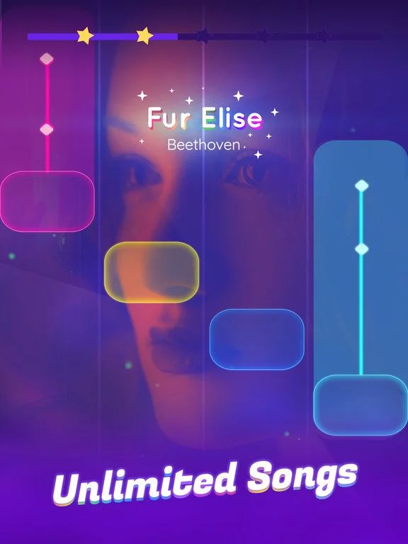 Изображение игры: Color Piano - Music Tiles Game