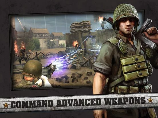Изображение игры: Frontline Commando: D-Day