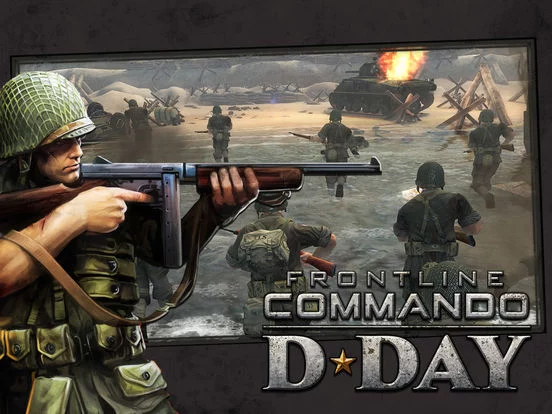Изображение игры: Frontline Commando: D-Day