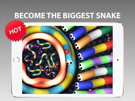 Изображение игры: Slither Skins - Color Snake GO
