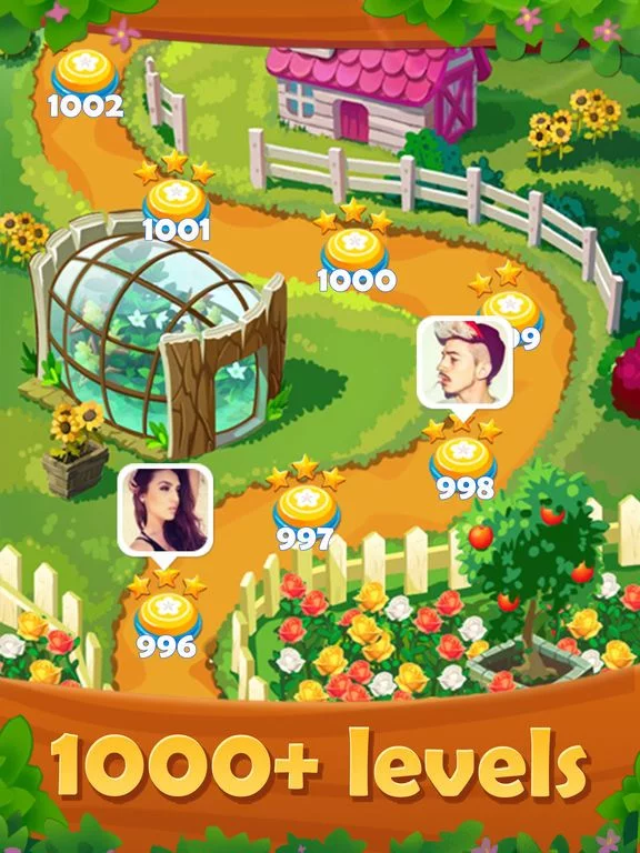 Изображение игры: Fruit Garden - Scapes Match 3