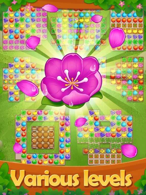 Изображение игры: Fruit Garden - Scapes Match 3