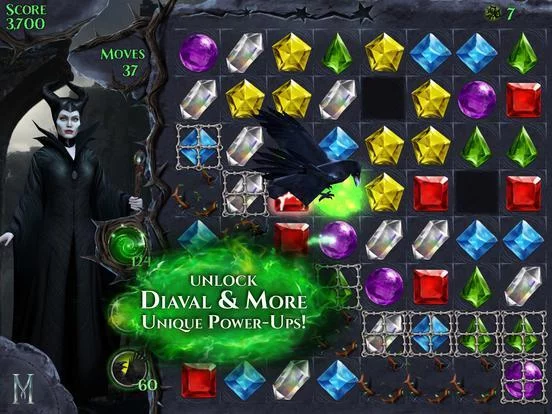 Изображение игры: Maleficent Free Fall