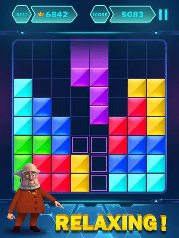 Изображение игры: Block Puzzledom