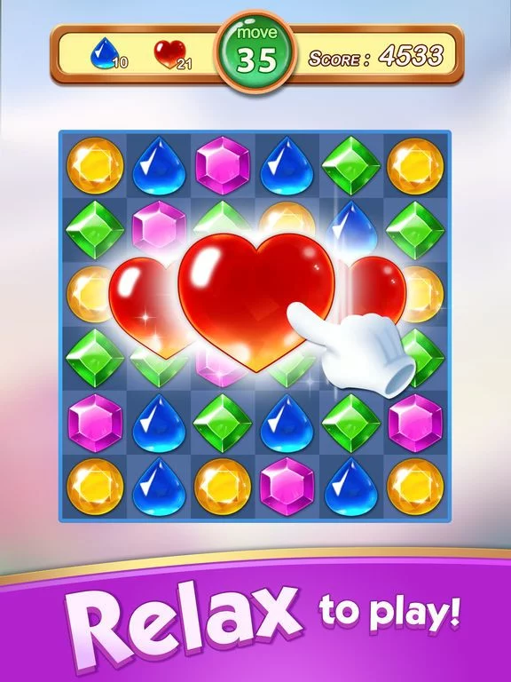 Изображение игры: Jewels & Gems - Match 3 Games