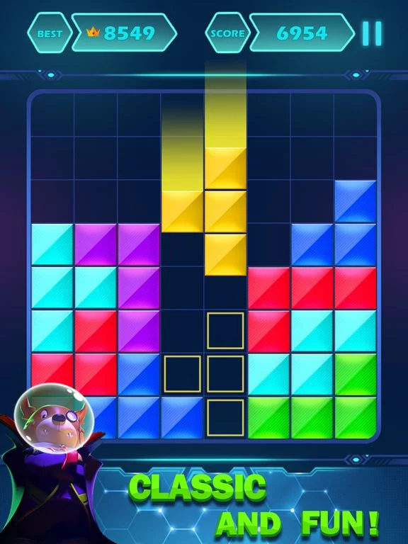 Изображение игры: Block Puzzledom