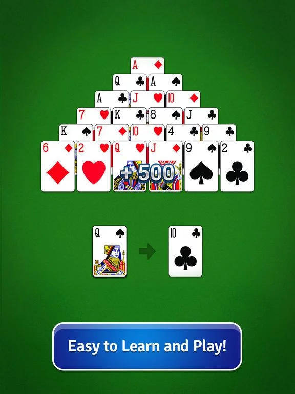 Изображение игры: Pyramid Solitaire - Card Game